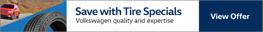 Special offer for VW Tires, View Offer
