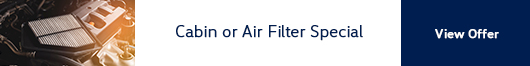 Cabin & Engine Air Filter Combo